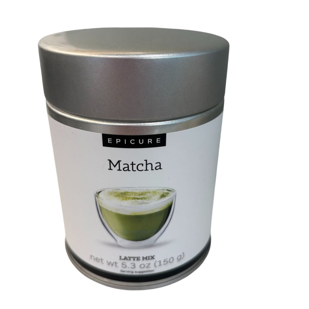 Epicure Matcha Latte Mix 5.3 Oz (150 g) Tin